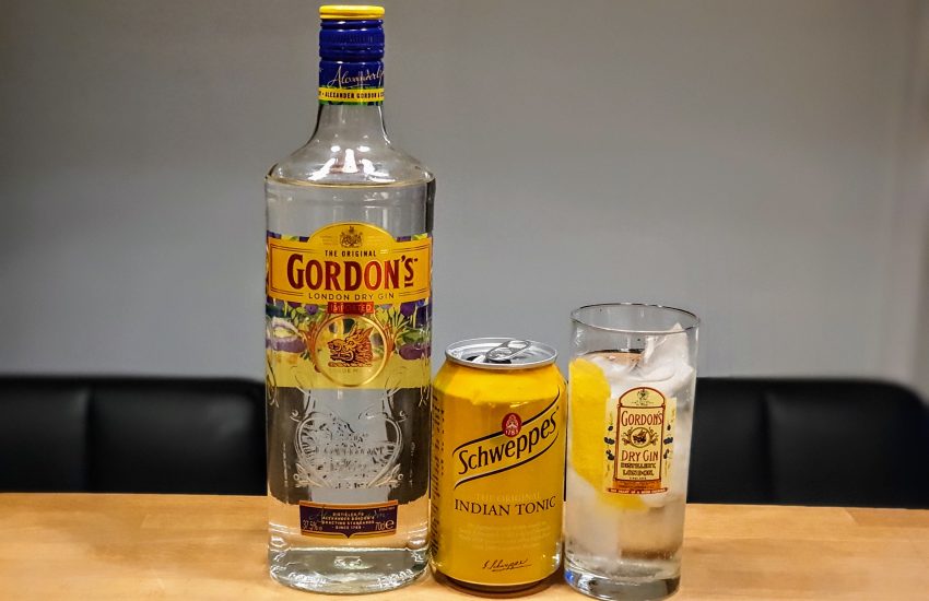 Gin og Tonic med Gordons London Dry Gin