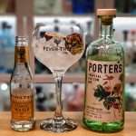 Gin og Tonic med Porters Tropical Old Tom Gin