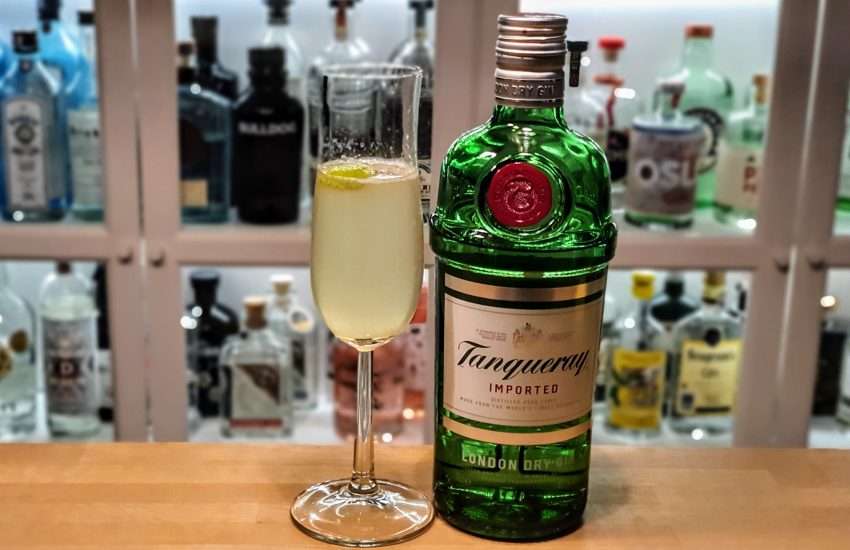 French 75 med Tanqueray London Dry Gin
