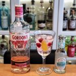 Gin og Tonic med Gordons Premium Pink Gin