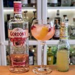 Gordons Pink Gin med Bitter Lemon