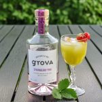 Gin-Basil Smash med Brennevinsgrova Strawberry Pink Gin