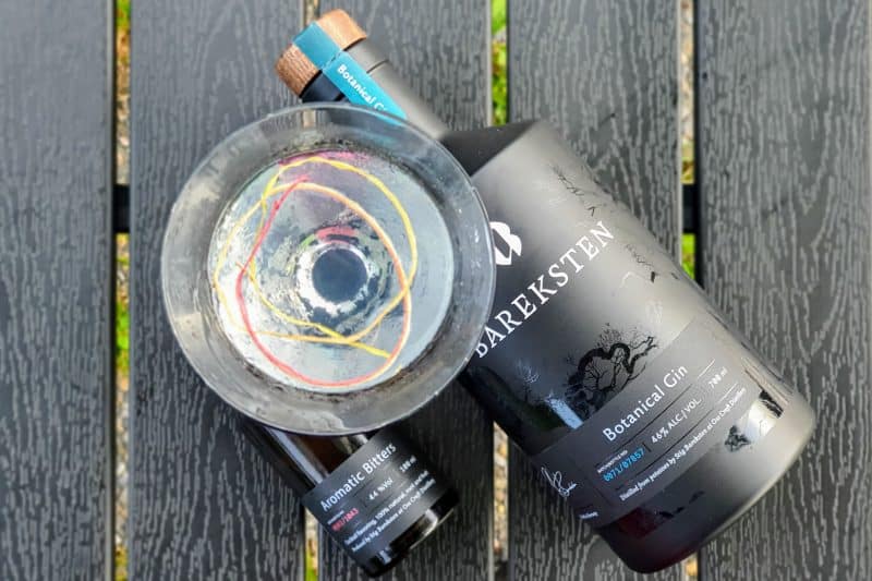 Rhubarb Martini med Bareksten Botanical Gin