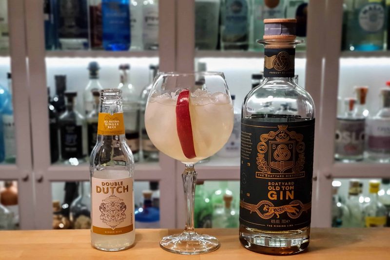 Boatyard Old Tom Gin med ingefærøl