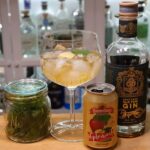 Boatyard Old Tom Gin og Eplemost med ingefær