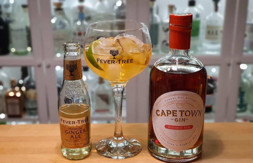 Cape Town Rooibos Red Gin med ingefærøl