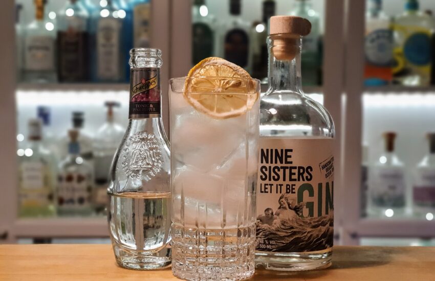 Gin og Tonic med Nine Sisters Gin