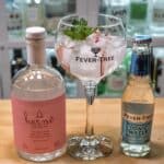 Gin og tonic med Hernö Pink BTL Gin