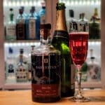 Bareksten Sloe Gin Royale