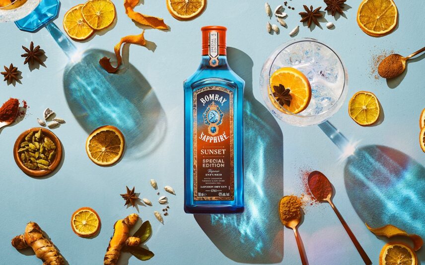 Bombay Sapphire Sunset
