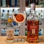 Greenall’s Blood Orange Gin og Ingefærøl