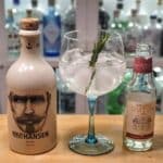 Knut Hansen Gin med Pomegranate and Basil mixer