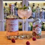Bringebær-GT med Bivrost Pink Gin