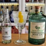 Gin og Tonic med Drumshanbo Gunpowder Sardinian Citrus