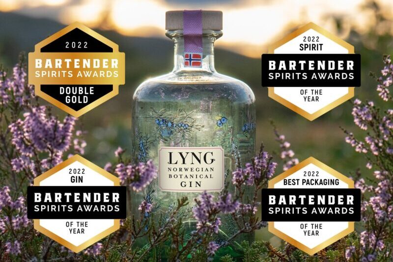 Lyng prisdryss norske gin
