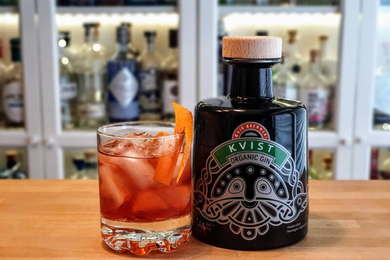 Negroni med Ægir Kvist Organic Gin