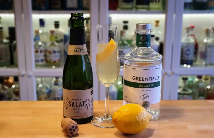 French 75 med Greenfield Gin