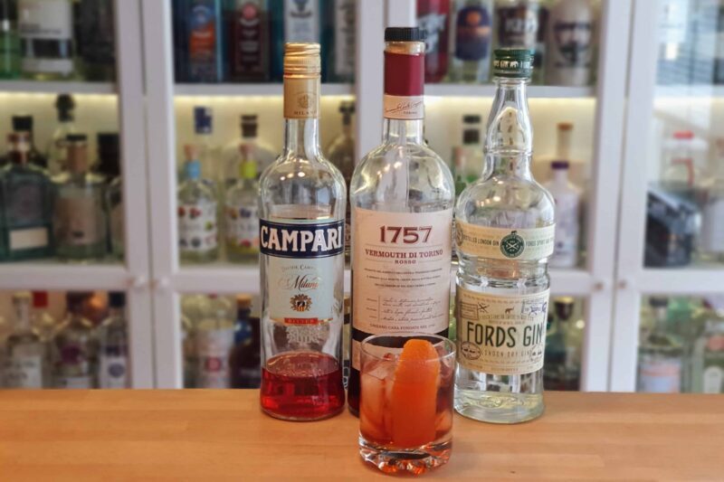 Negroni med Fords London Dry Gin