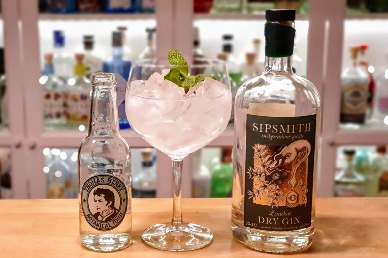 GT med Sipsmith London Dry Gin