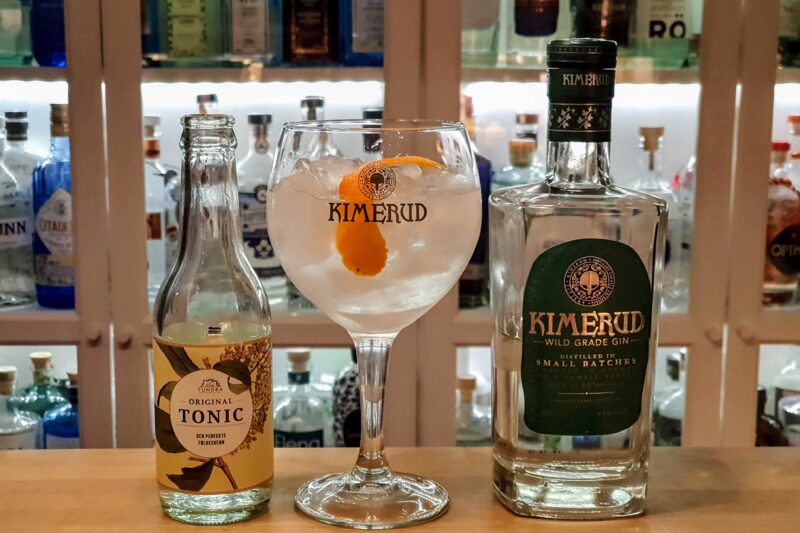 Gin og Tonic med Kimerud Wild Grade Gin