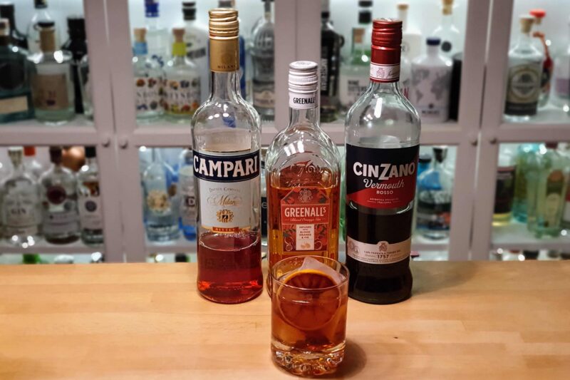 Negroni med Beefeater Blood Orange Gin