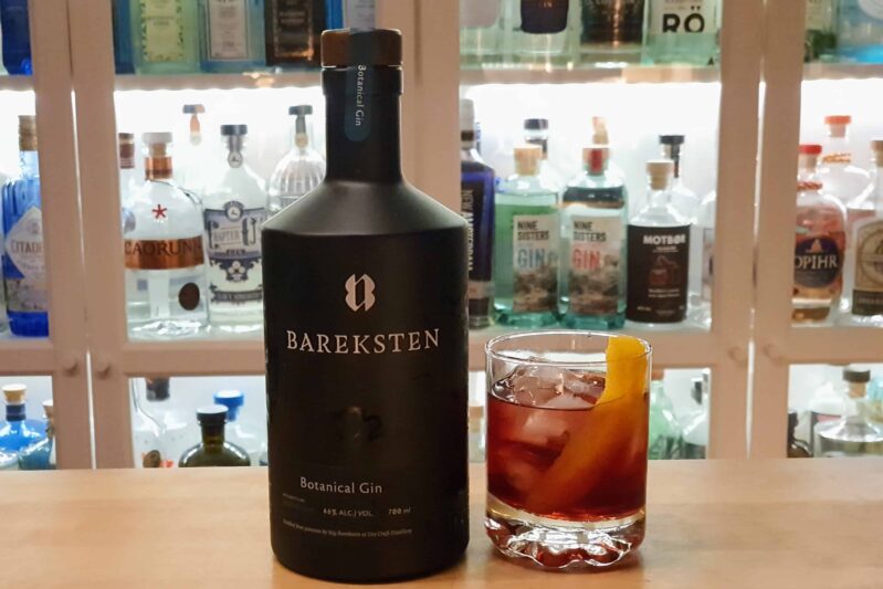 Negroni med Bareksten Botanical Gin