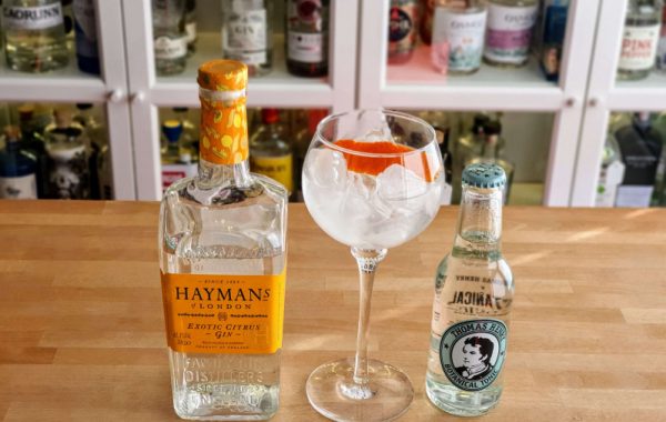Gin og Tonic med Hayman's Exotic Citrus Gin