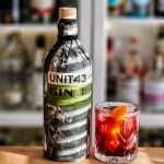 Negroni med Unit43 Gin Oak Wooded