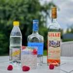 Hayman’s London Dry Gin med Lillet Rosé og soda