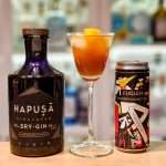 Gin og Tonic med Hapusa Dry gin og Fuglen Cold Brew Coffee Tonic