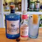 Drumshanbo Gunpowder Irish Gin med Grapefruktsoda