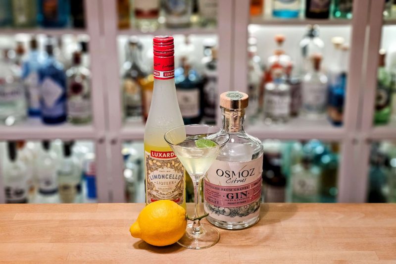 Limoncello Gin Martini med Osmoz Citrus Gin