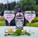 Solbær-GT med Tanqueray Blackcurrant Royale Gin