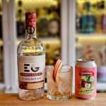 Edinburgh Gin Rhubarb & Ginger med eplemost og rabarbra
