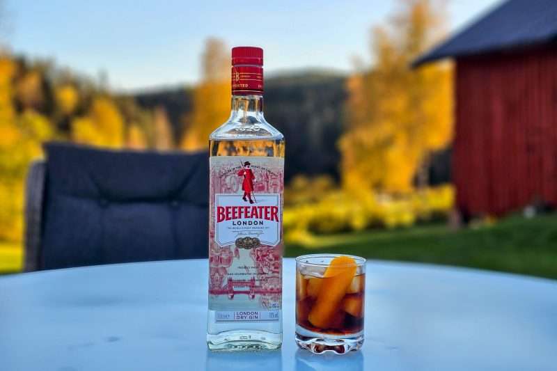 Bilde av en Averna Negroni med Beefeater London Dry Gin