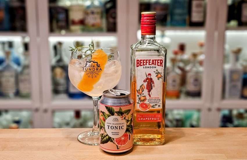Bilde av en Gin og Tonic med Beefeater Grapefruit Gin