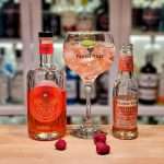Bilde av en Bringebær-GT med med Kimerud Pink Gin