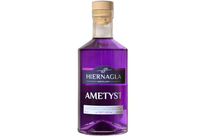 Hiernagla Ametyst Gin Nye gin på Vinmonopolet 7 mai 2025