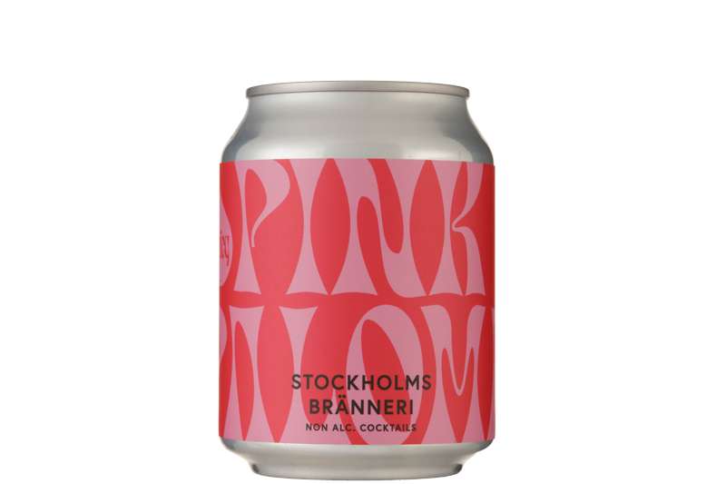 Stockholms Brenneri Pink Paloma Alkoholfri RTD. Nye gin på Vinmonopolet 7 mai 2025