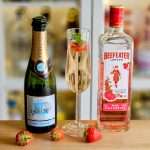 Beefeater Pink Strawberry Gin med Lykkebobler