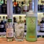 Ampersand Melon Gin med Cucumber and Watermelon mixer