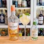 Bartavelle Gin Melon & Basil med agurk, vannmelon og basilikum.