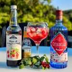 Rips og bringebær GT med Citadelle Gin Rouge