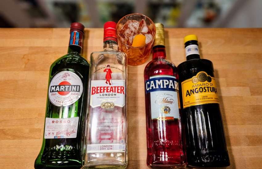 4 X Negroni med Beefeter London Dry Gin