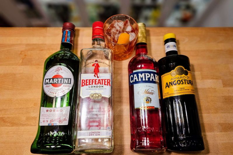 4 X Negroni med Beefeter London Dry Gin