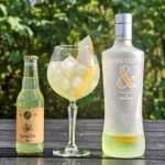 Ampersand Gin og Three Cents Fig Leaf Soda