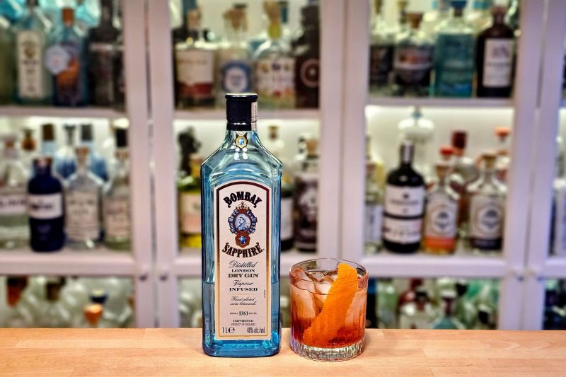 Frenchie Negroni med Bombay Sapphire London Dry Gin