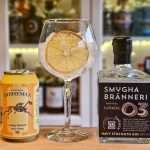 Gin og Tonic med Smygha Sjörök Navy Strength Gin
