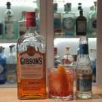 Negroni og tonic med Gibson’s Blood Orange Gin