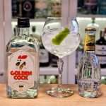 Gin og Tonic med Golden Cock Old Tom Gin.